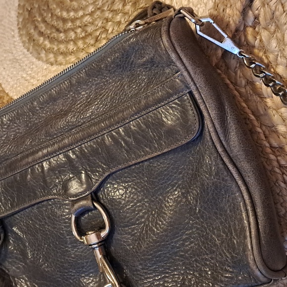Rebecca Minkoff Distressed Pebbled Leather Purse - Picture 6 of 12
